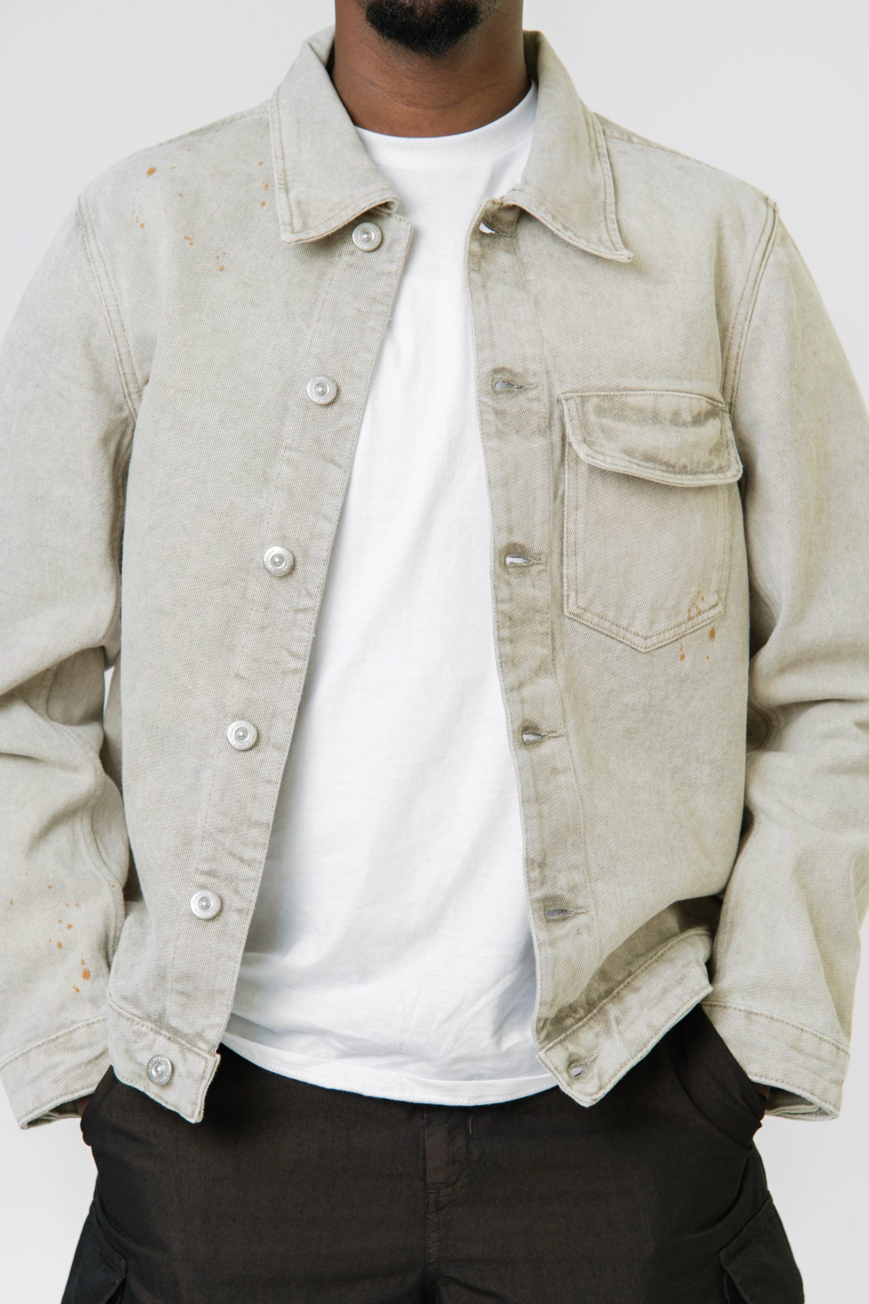 Save money on Washed Denim Rebirth Jacket Cream Our Legacy and get